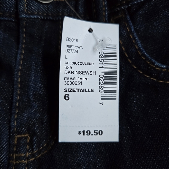 Place Straight Dark Blue Kids Jeans. Size: 6 - Picture 6 of 6